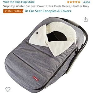 Skip hop Winter car seat cover.